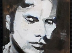 I can hear her heartbeat from a thousand miles / Van Morrison (30 x 40 cm)